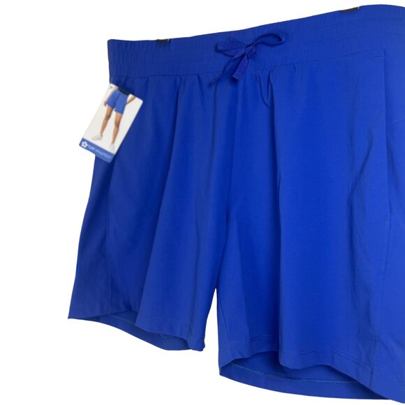 Tuff athletics Blue Women's Athletic Shorts - Size L - Picture 4 of 4